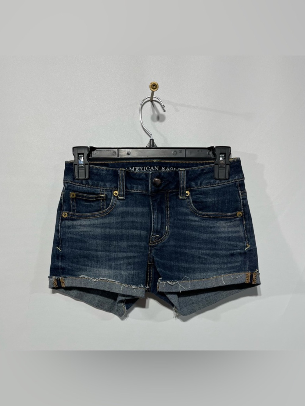 American Eagle Outfitters Super Stretch Shortie Jean Shorts Size 00